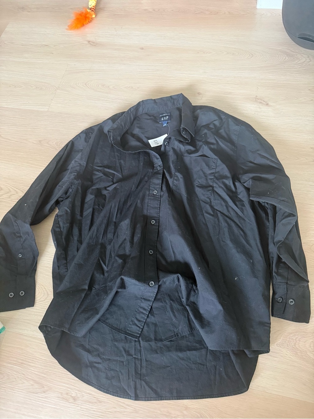 Gap Organic Cotton Poplin Big Shirt - Picture 3 of 4
